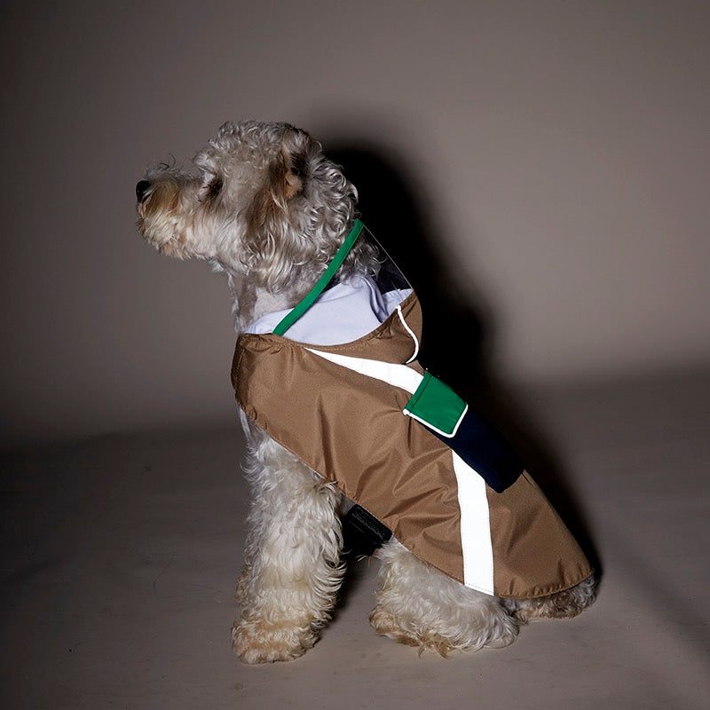 Reflective Raincoat with Pocket