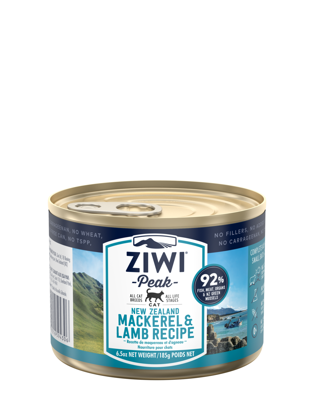 Wet Mackerel &Lamb Recipe for Cats