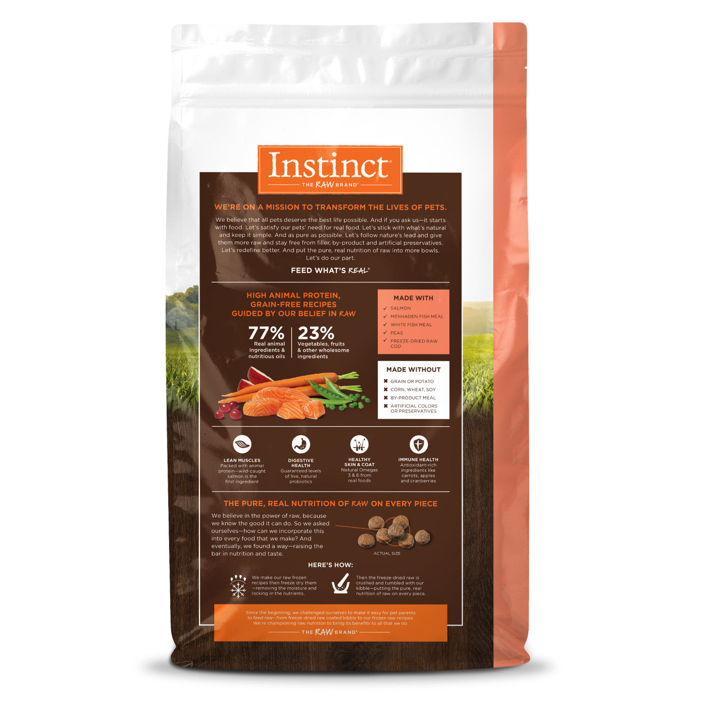 Instinct - Cat Kibble - Original Real Salmon Recipe