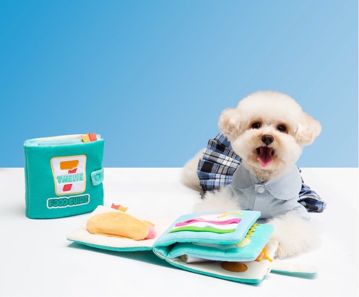 Snuffle Book Toy - 7-Twelve Food Guide