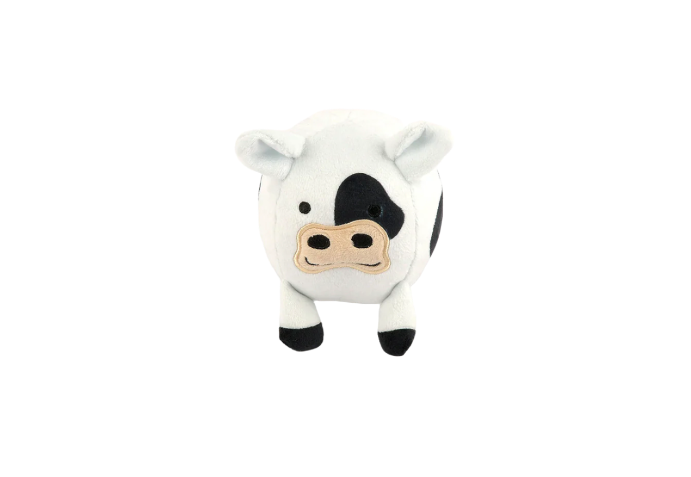 Dog Plush Toy - Barnyard Buddies - Cole the Cow
