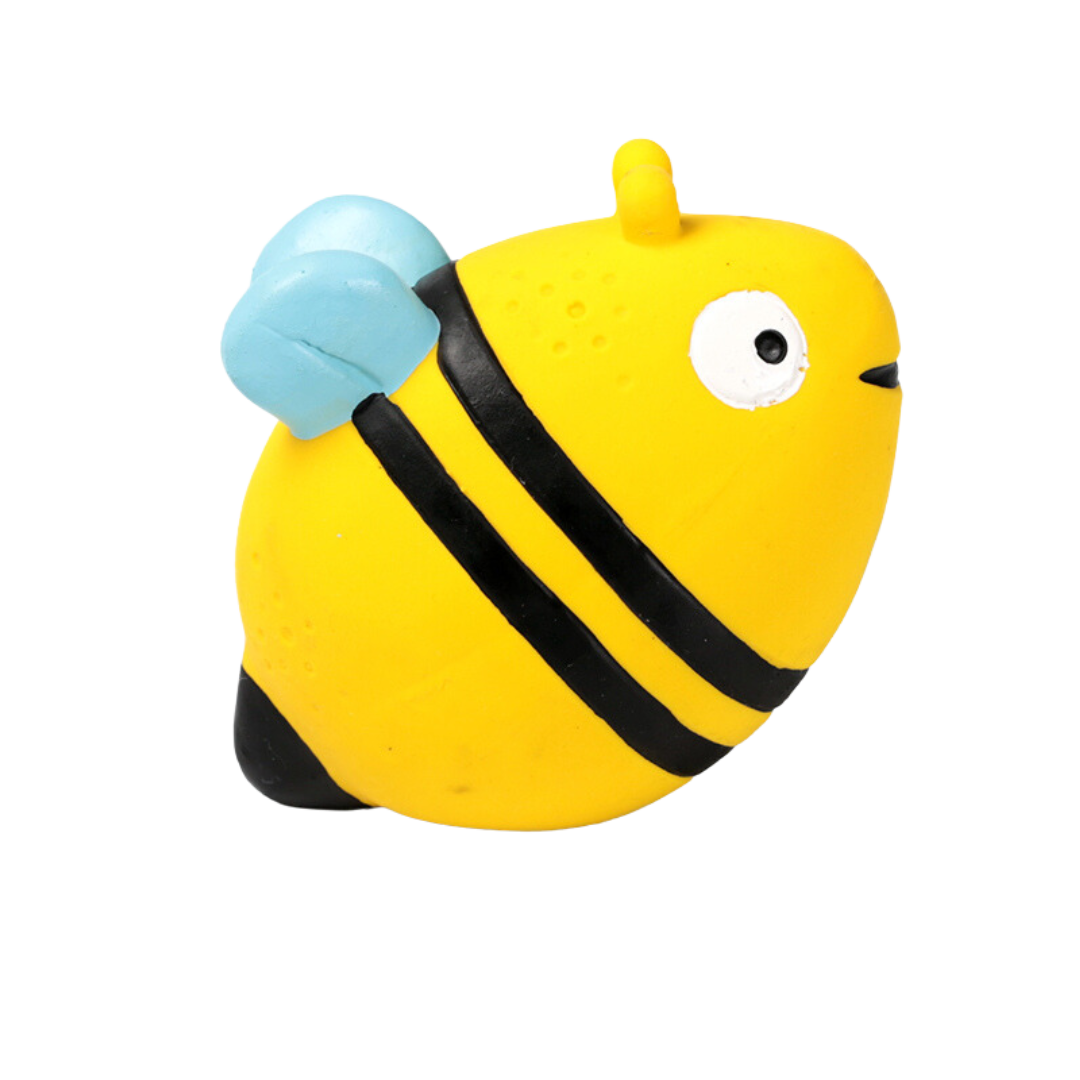 Lemon Bee Latex Dog Toy