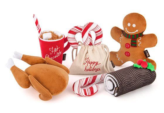 Dog Plush Toy - Holiday Classic Collection