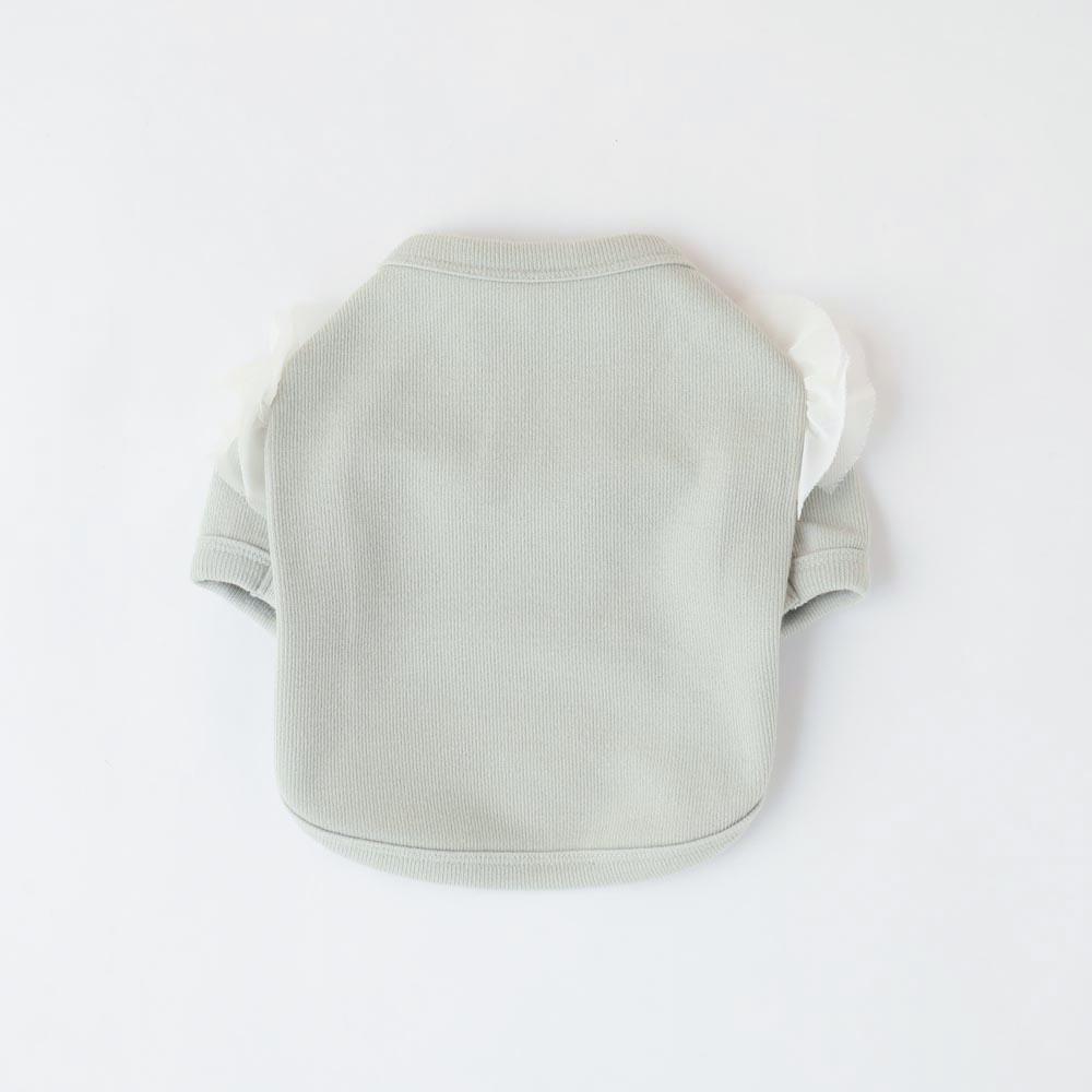 Chiffon Tulle-frill Top