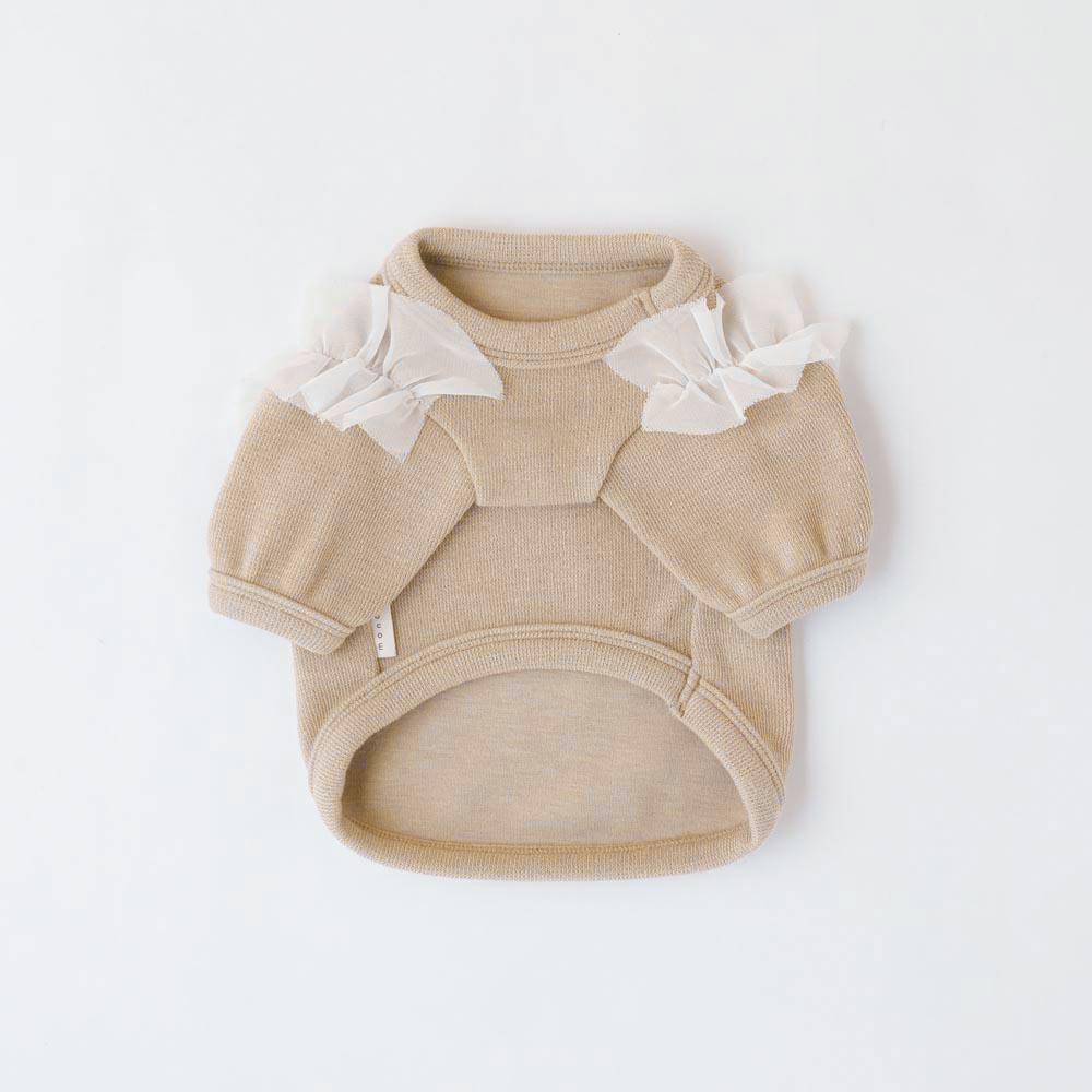 Chiffon Tulle-frill Top