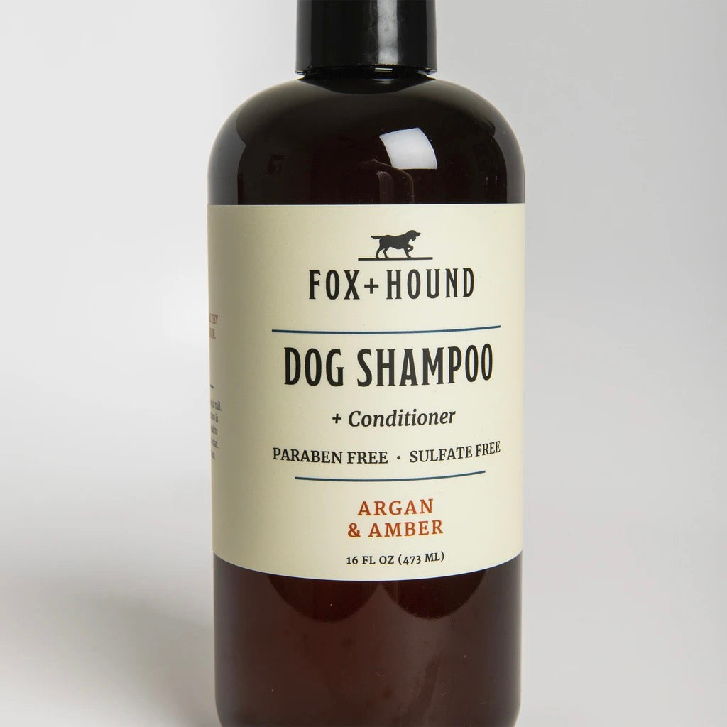 ARGAN & AMBER DOG SHAMPOO + CONDITIONER