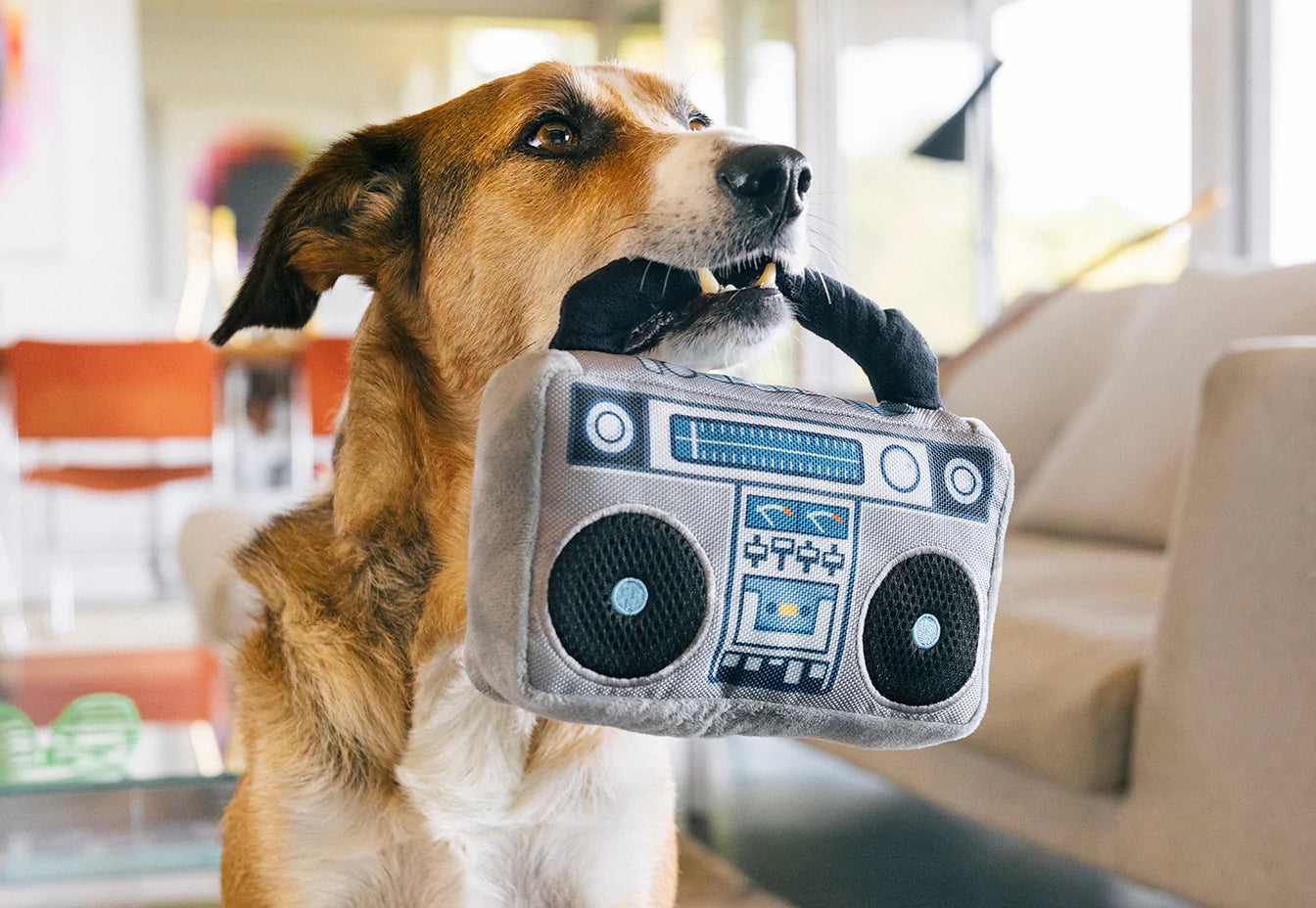 Dog Plush Toy - 80s Classic
