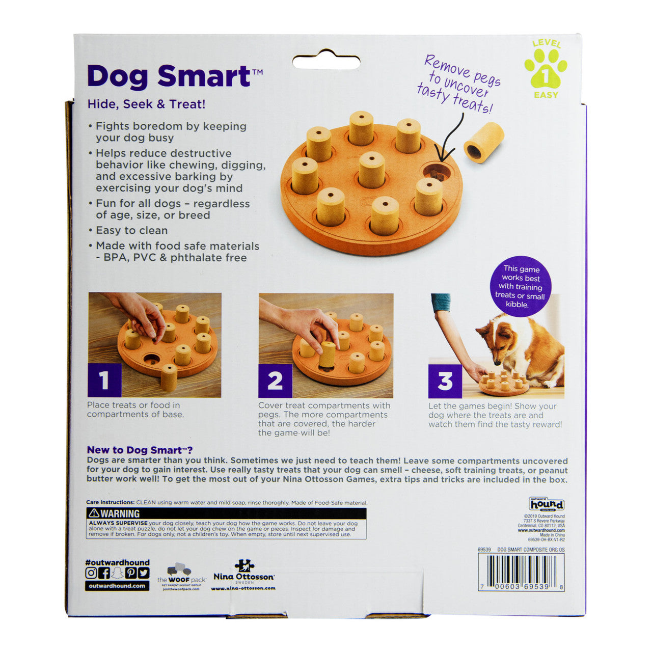 DOG PUZZLE GAME - DOG SMART Composite