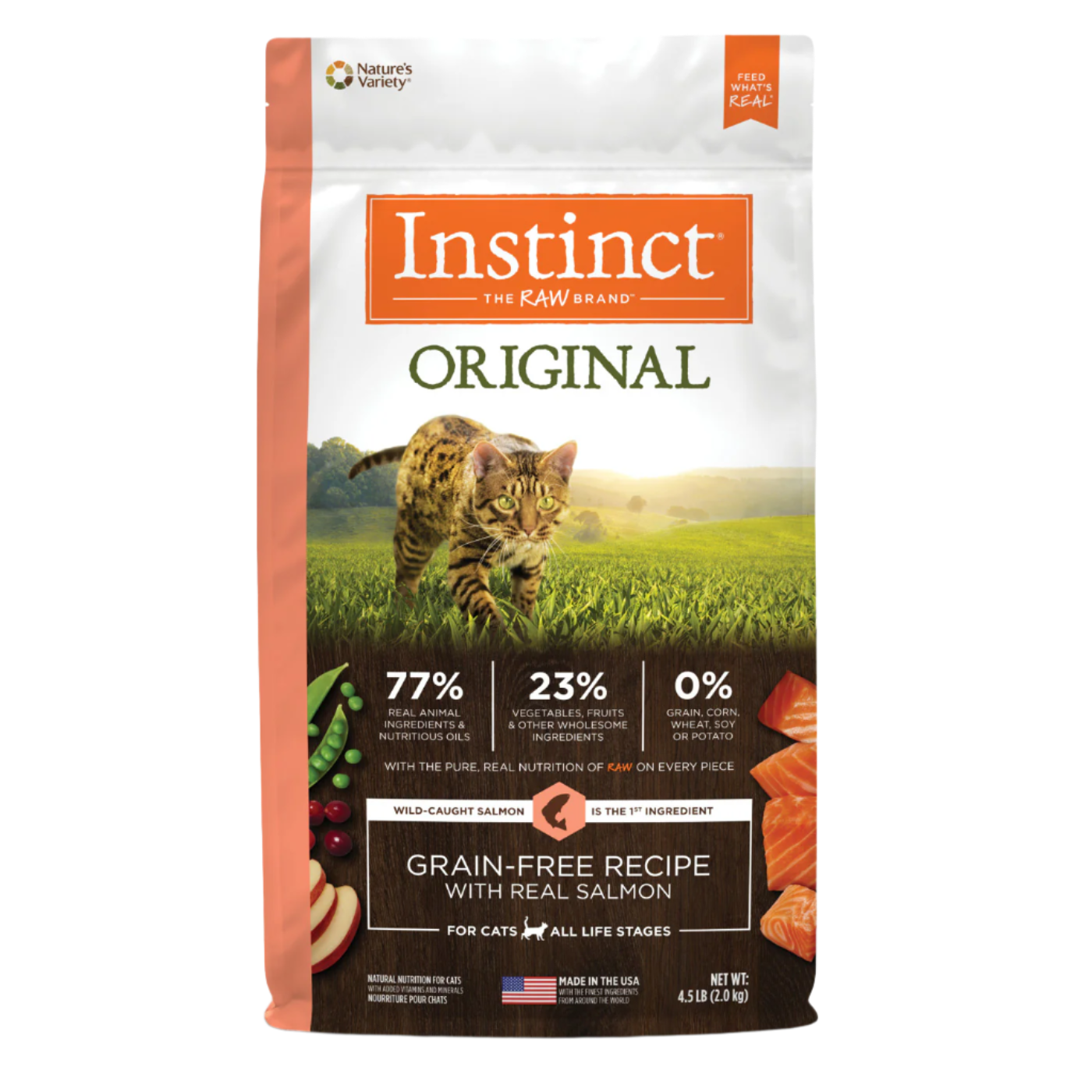 Instinct - Cat Kibble - Original Real Salmon Recipe