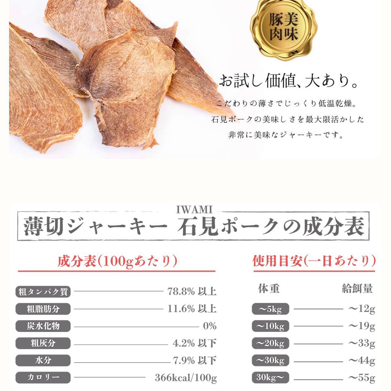 Iwami Pork Thinly Sliced Jerky