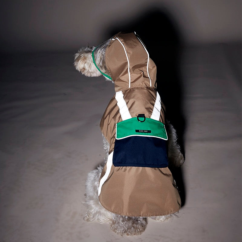 Reflective Raincoat with Pocket