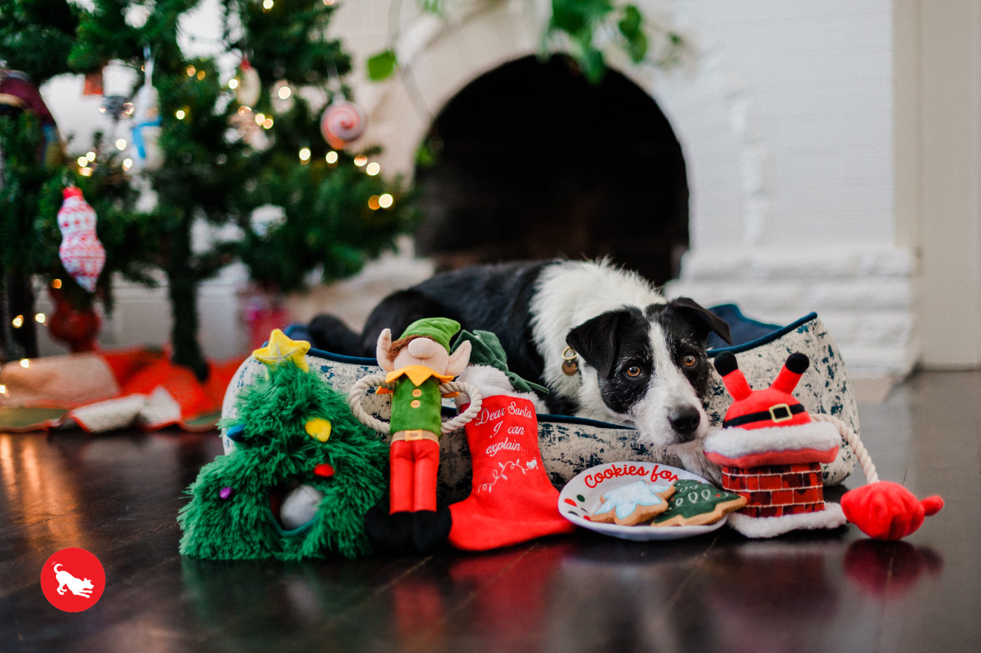 Dog Plush Toy - Merry Woofmas Collection
