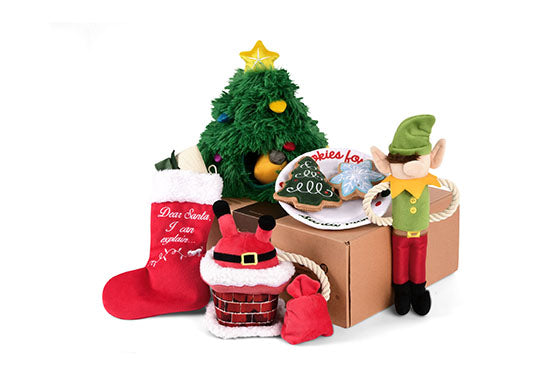 Dog Plush Toy - Merry Woofmas Collection