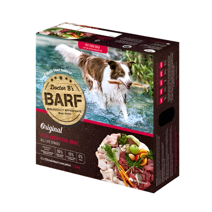 BARF Frozen Dog Food – Beef