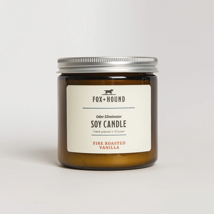 ODOR ELIMINATOR SOY CANDLE - FIRE ROASTED VANILLA