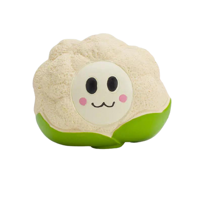 Broccoli Rubber Dog Toy