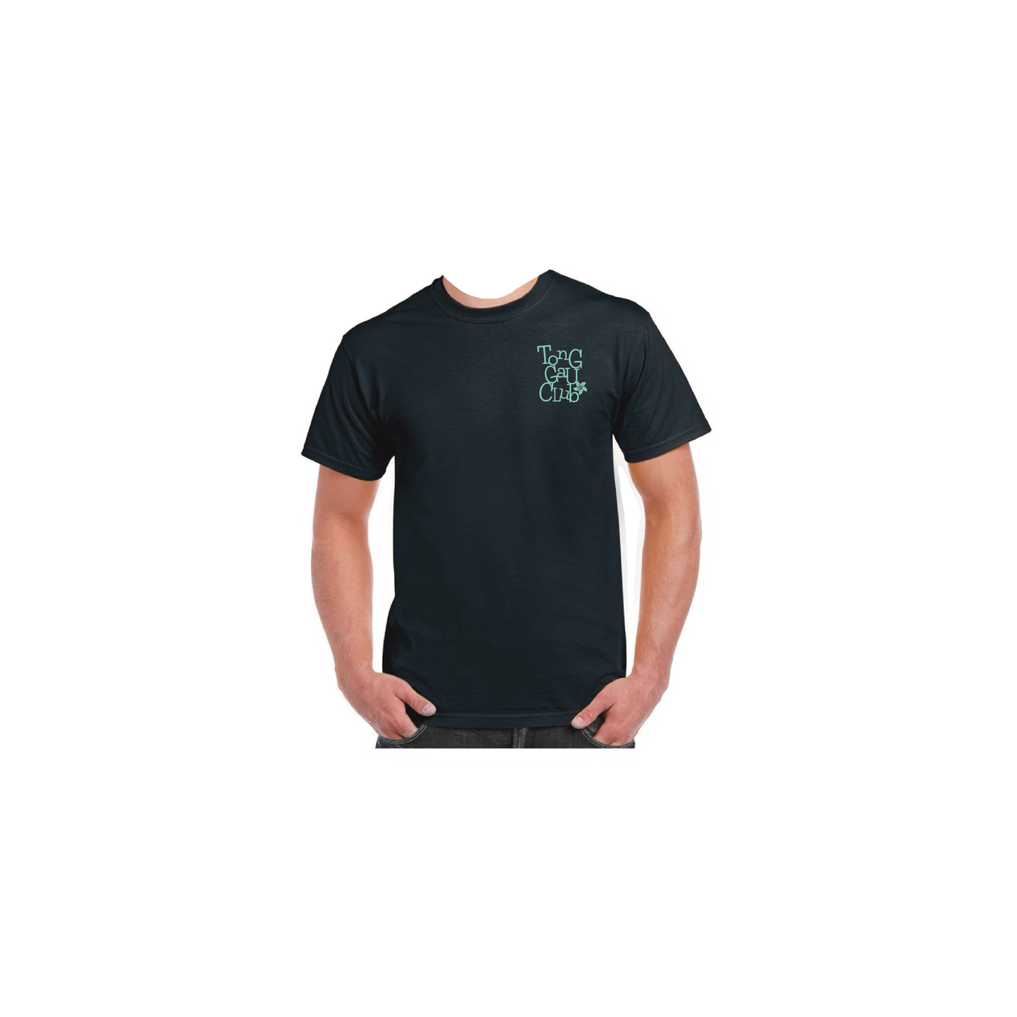 “Tong Gau Club” Embroidered Tee