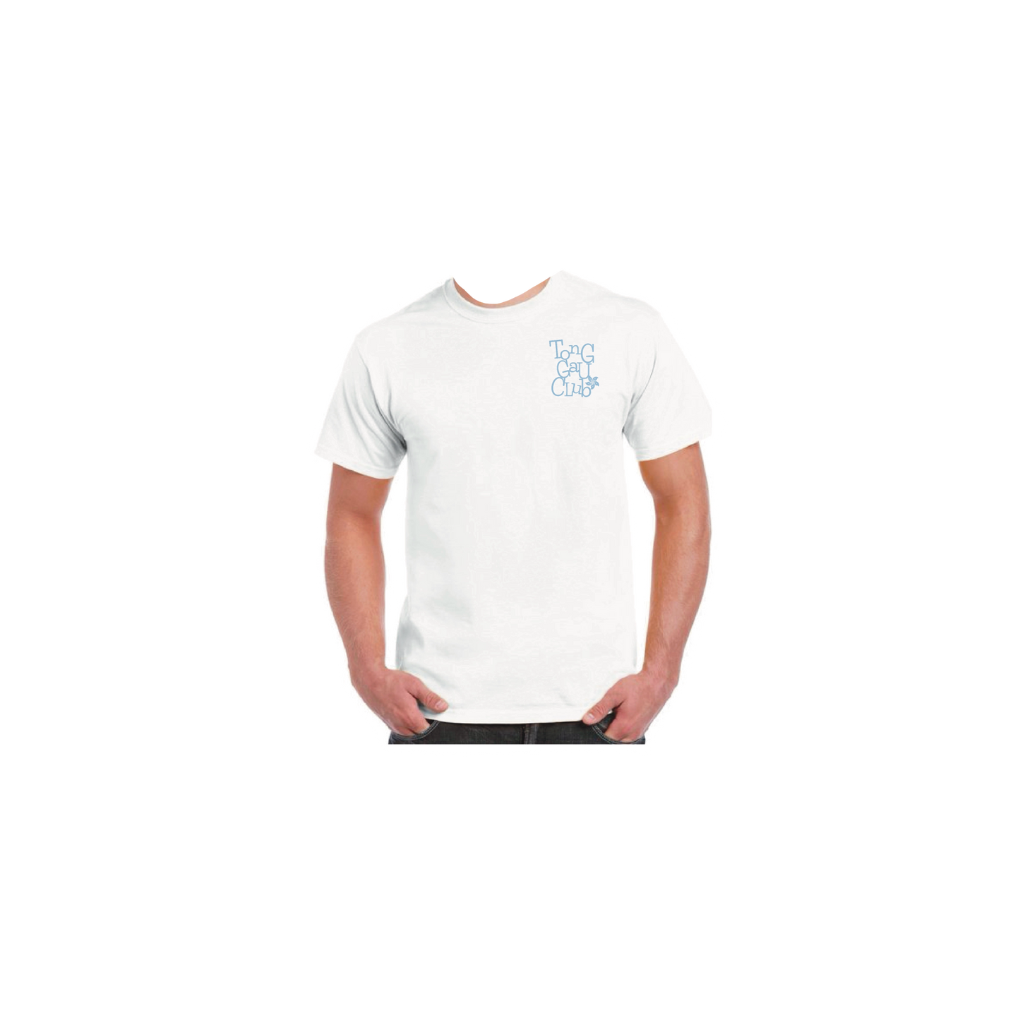 “Tong Gau Club” Embroidered Tee