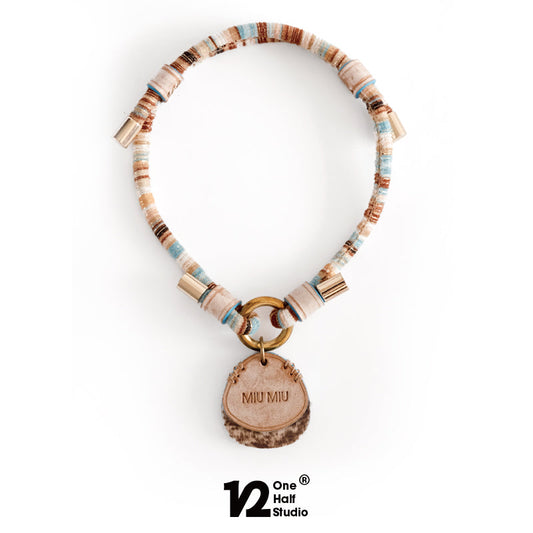 Pet Necklace with ID Tag