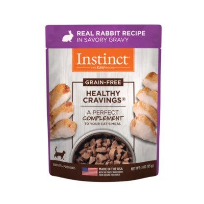 Instinct - 3oz Cat Wet Food - Healthy Cravings Pouches