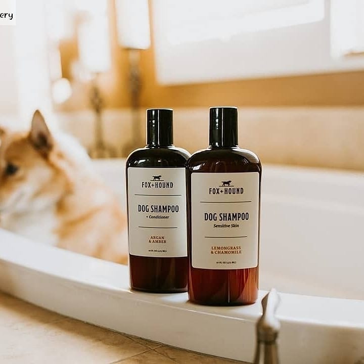 ARGAN & AMBER DOG SHAMPOO + CONDITIONER