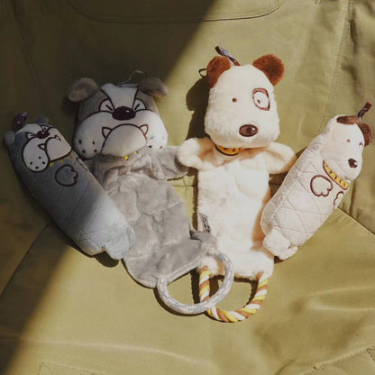 Cartoon Dog Squeaky Toy