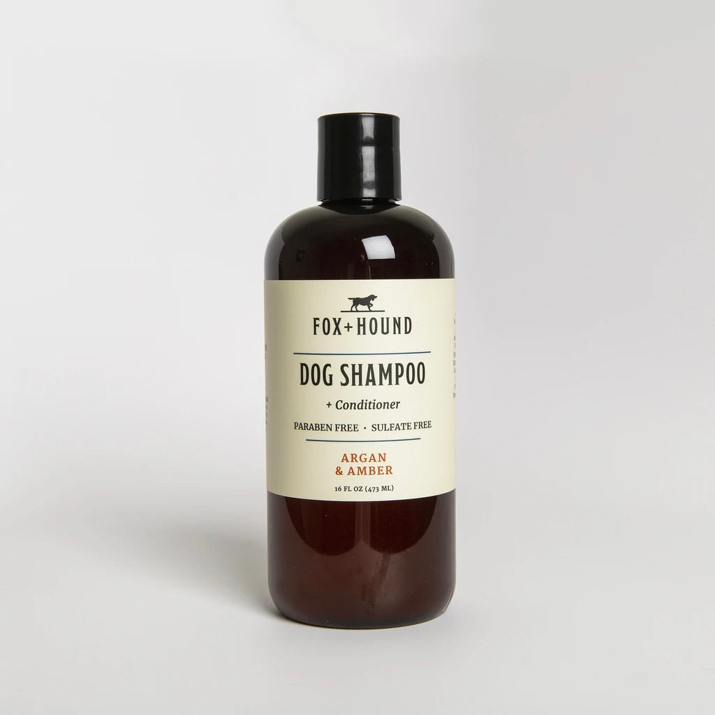 ARGAN & AMBER DOG SHAMPOO + CONDITIONER