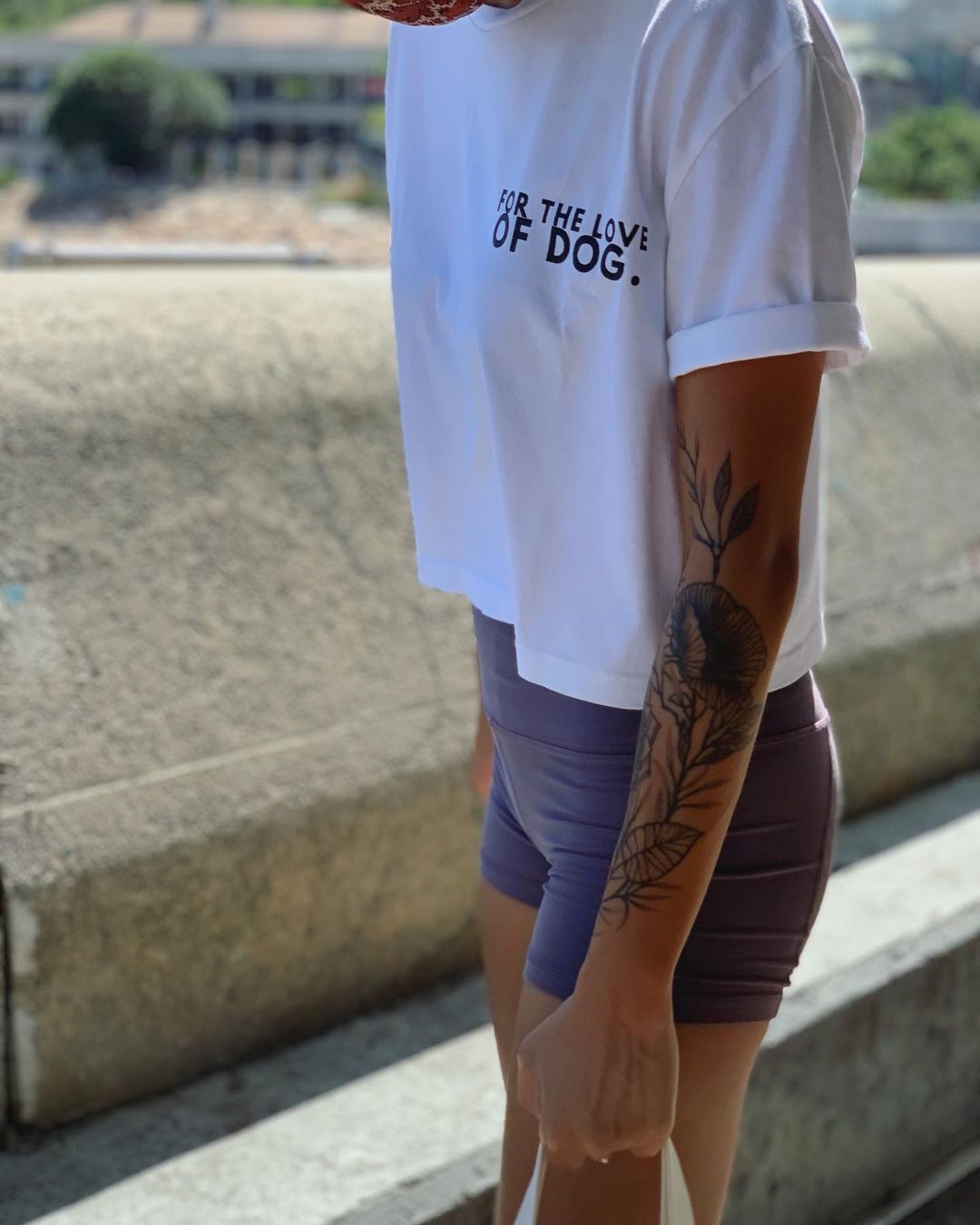 Crop Slogan Tee