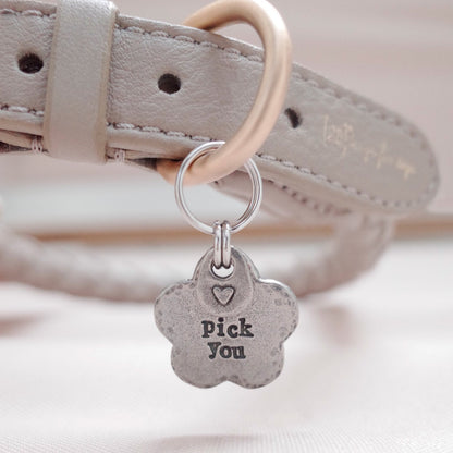 Pet ID Name Tag - Pebble