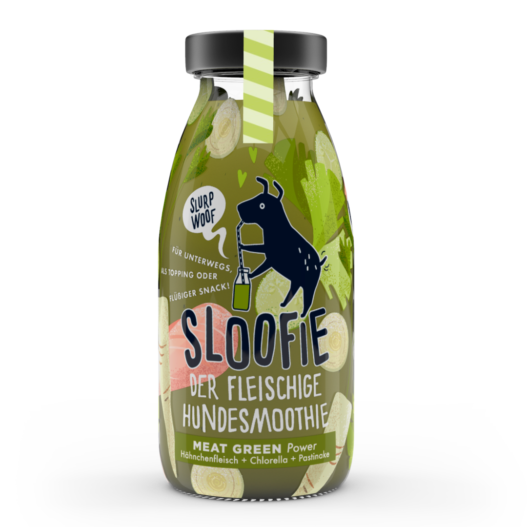 Dog Smoothie - Meat Green (Chicken)