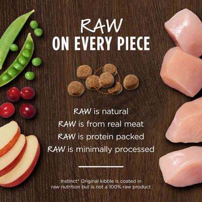 Instinct - Dog Kibble - Original Real Chicken Recipe