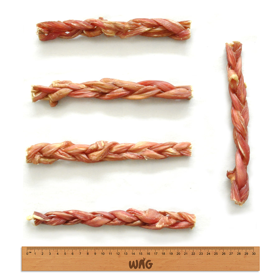Braided Bully Stick