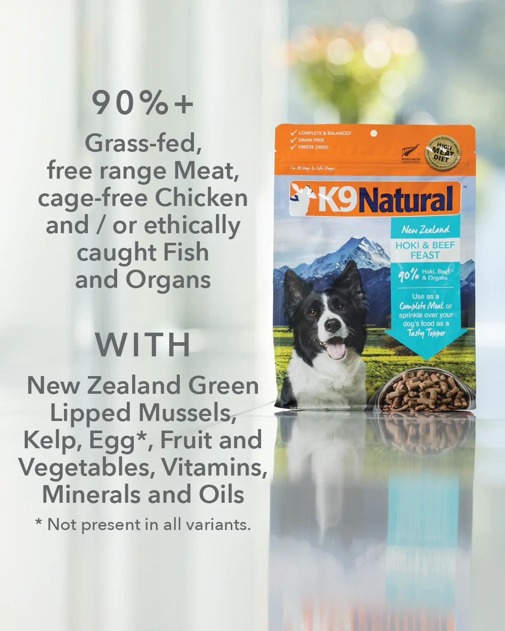 Dog Beef & Hoki Feast Freeze Dried Food