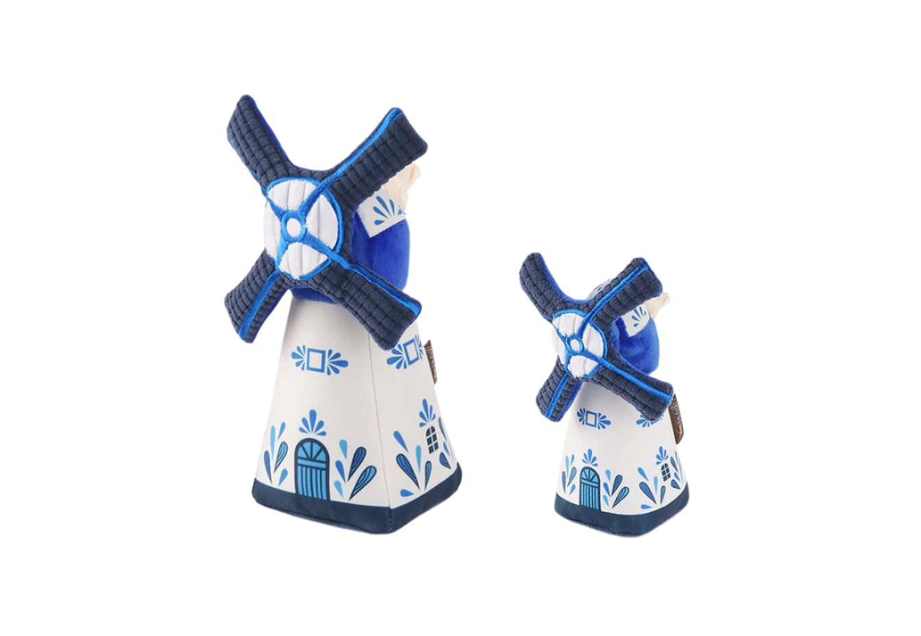 Dog Plush Toy - Totally Touristy - Dutch Windmill