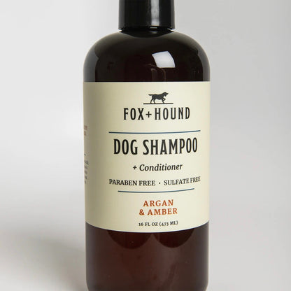ARGAN & AMBER DOG SHAMPOO + CONDITIONER