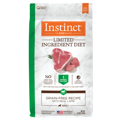 Instinct - Dog Kibble - Limited Ingredient Diet Real Lamb Recipe