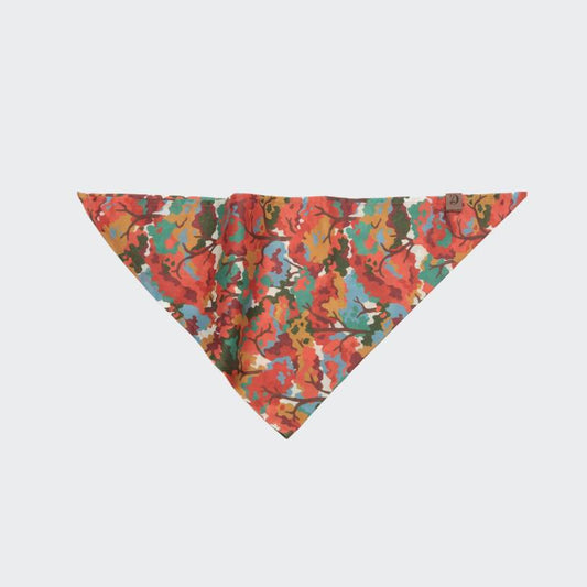 Dog Bandana Woodland Red