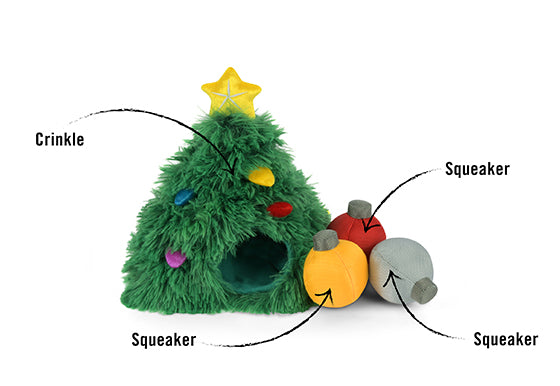 Dog Plush Toy -  Merry Woofmas Collection