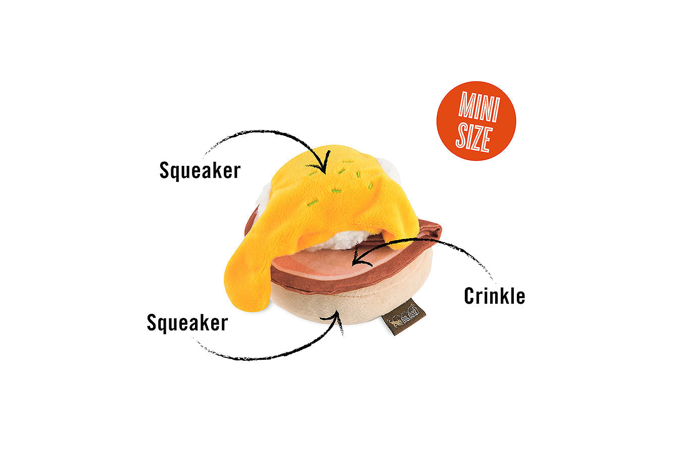 Dog Plush Toy - Barking Brunch Collection