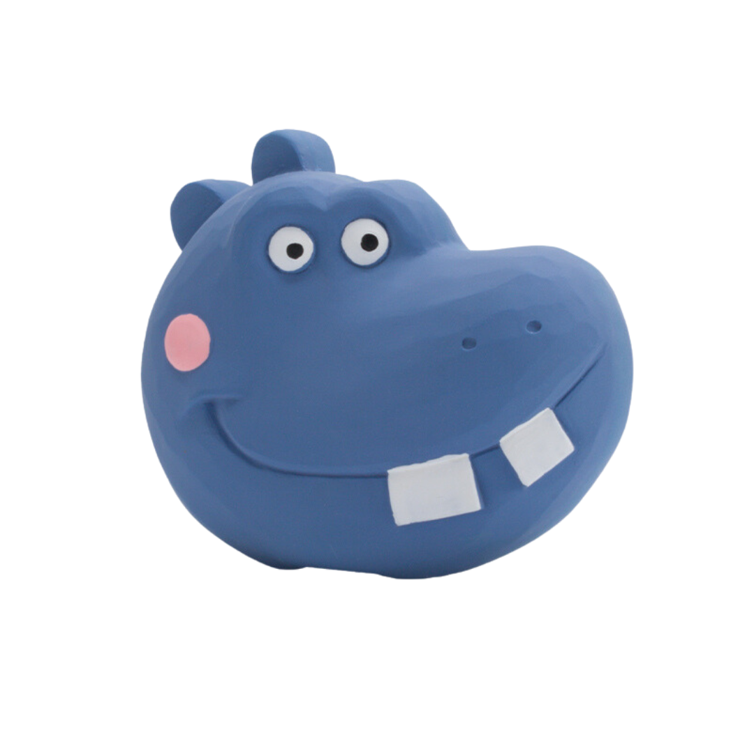 Hippo Latex Dog Toy