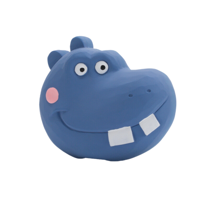 Hippo Latex Dog Toy