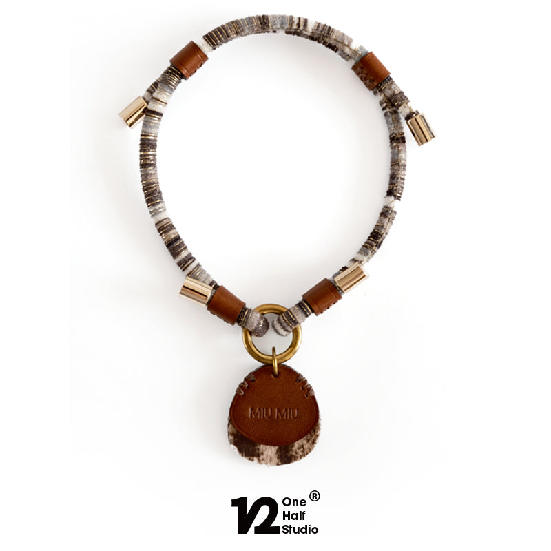 Pet Necklace with ID Tag