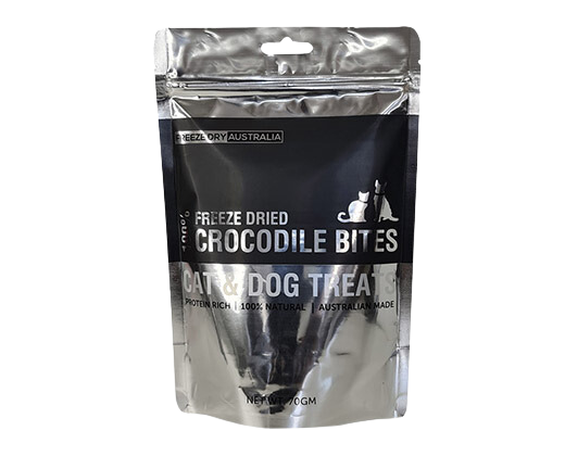 FREEZE DRIED CROCODILE BITES