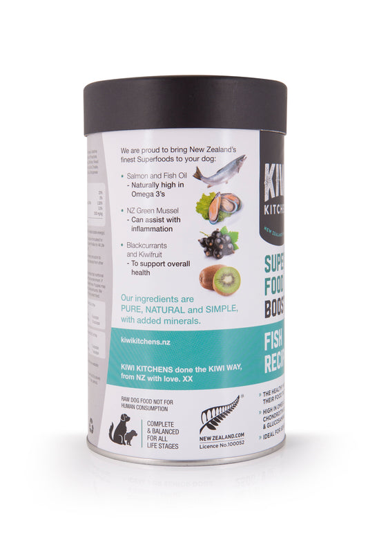 Kiwi Kitchens Superfood Booster For Dogs - Fish Recipe