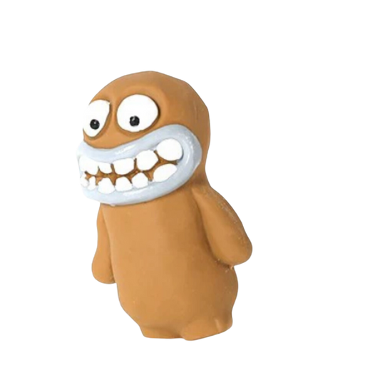Say Cheese Rubber Dog Toy