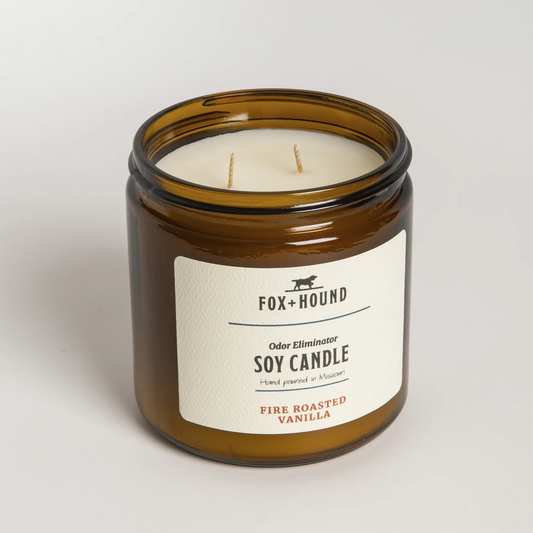 ODOR ELIMINATOR SOY CANDLE - FIRE ROASTED VANILLA