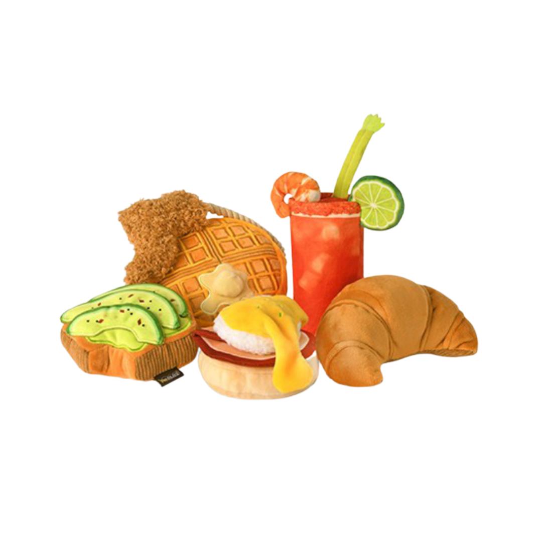 Dog Plush Toy - Barking Brunch Collection
