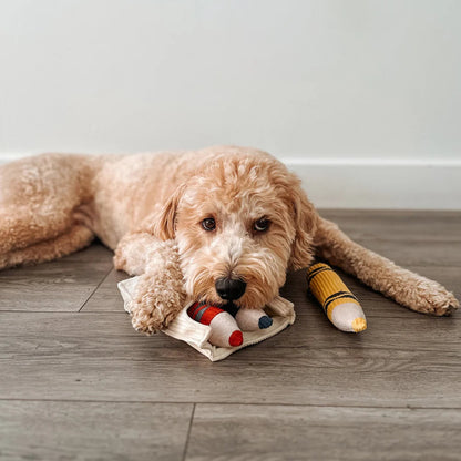 CRAYONS snuffle + burrow toy