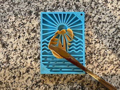Surf's Up Design - Enrichment Lick Mat