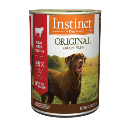 Instinct - Dog Can Food - Original Real Beef Recipe